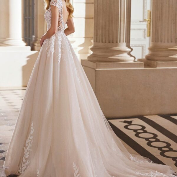 Trouwjurk EVELINA Rosa Clara - Afbeelding 3