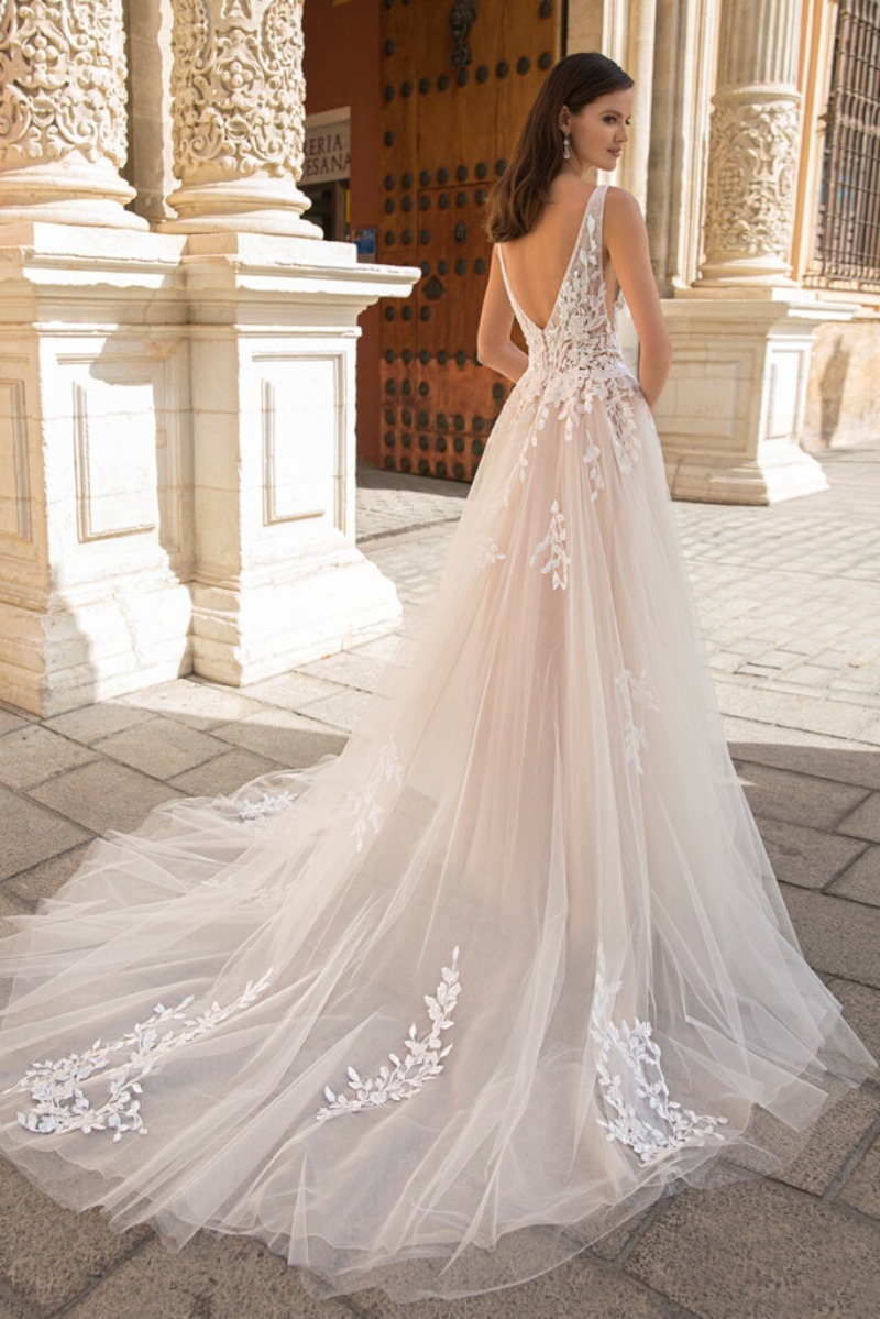 Trouwjurk JORDAINE Etoile By Elysee - Afbeelding 2