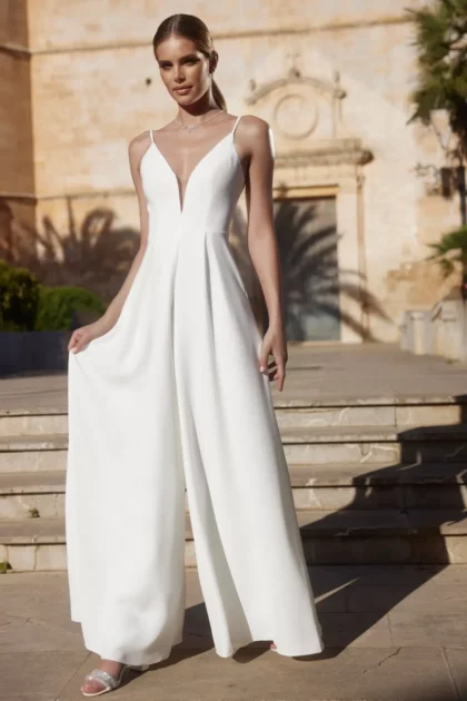 Jumpsuit LIV Bianco Evento
