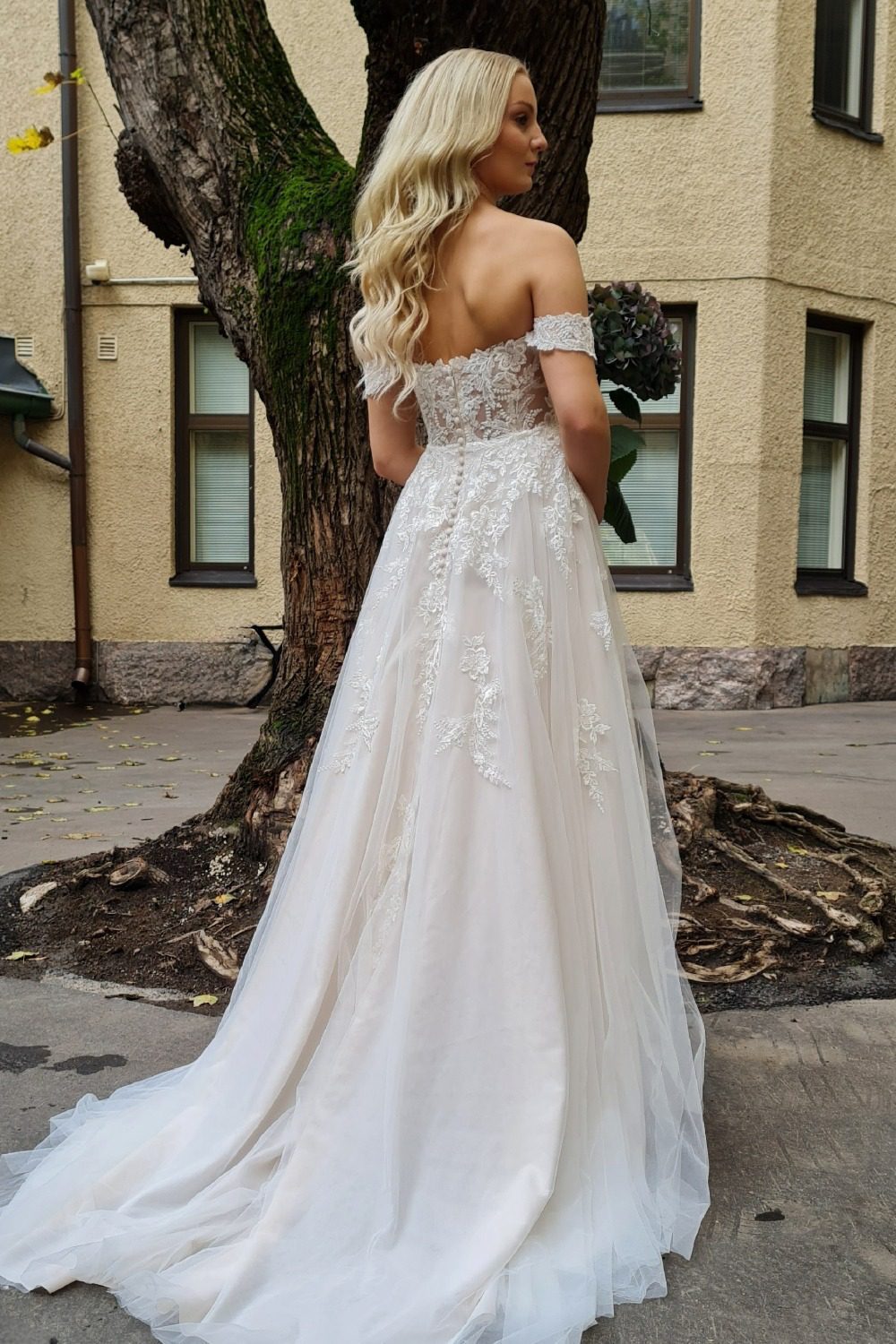 Trouwjurk MARGARET Victoria & Vincent - Afbeelding 2