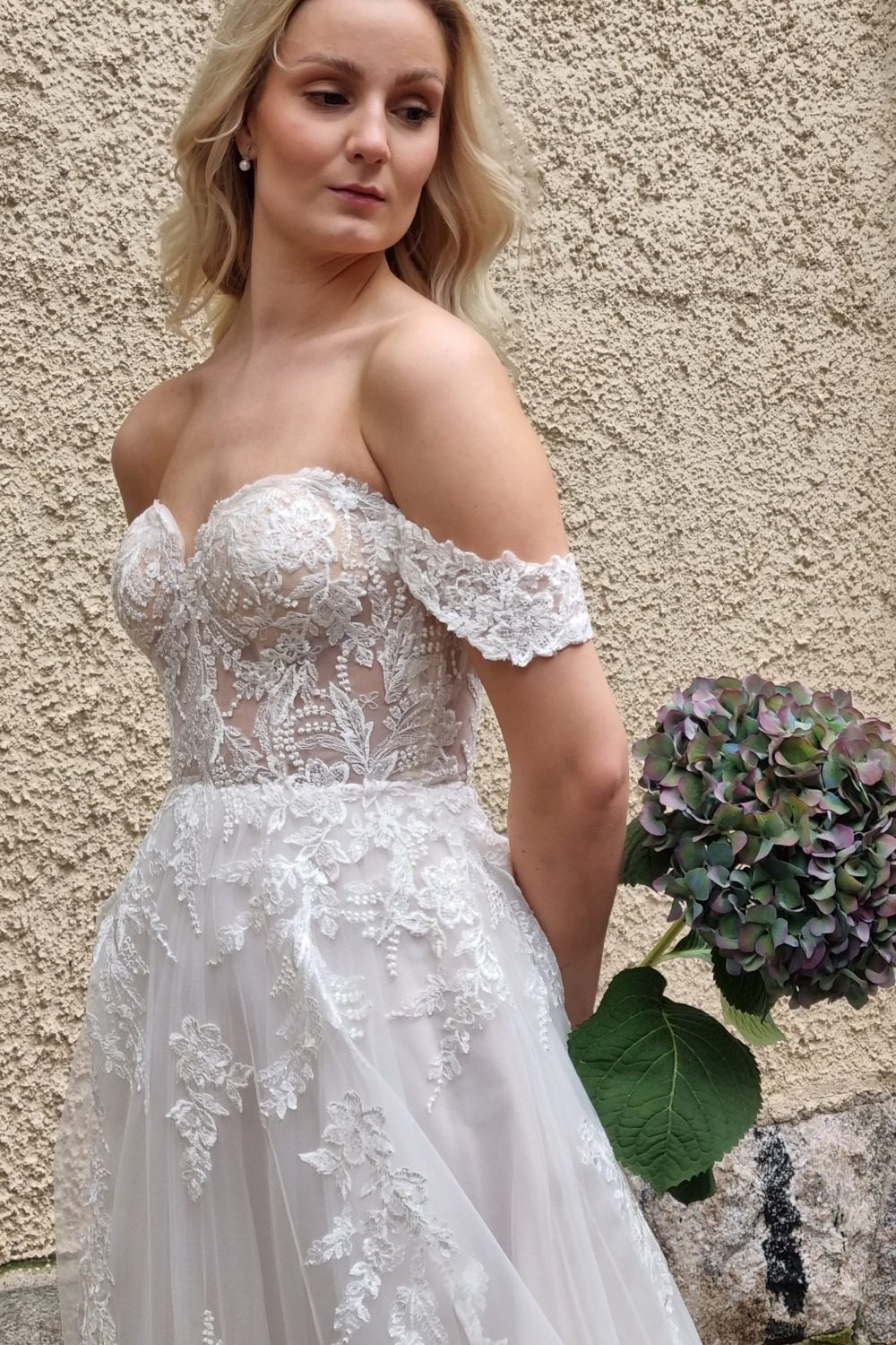 Trouwjurk MARGARET Victoria & Vincent - Afbeelding 3