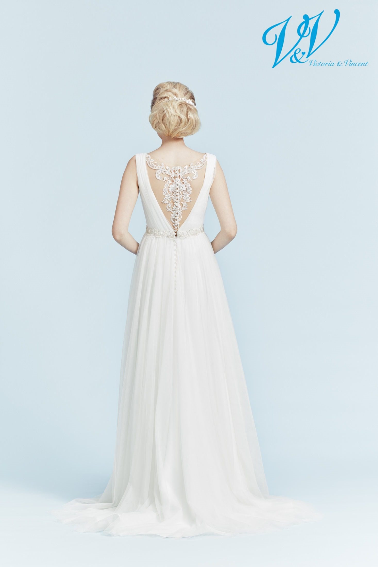 Trouwjurk JETTE Victoria & Vincent - Afbeelding 2