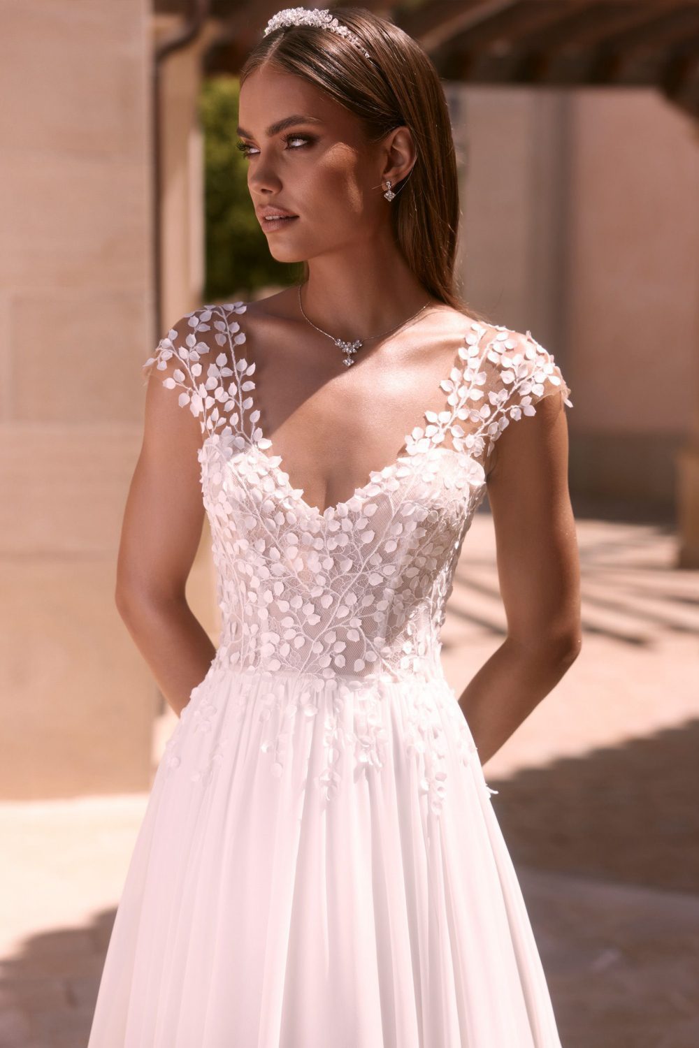 Trouwjurk DORIDIS Bianco Evento - Afbeelding 4