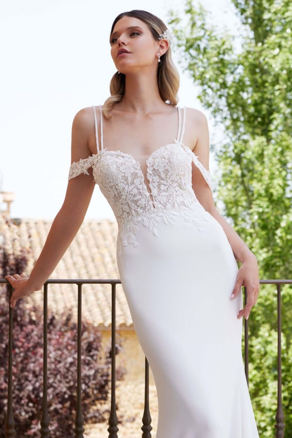 Trouwjurk Quartz Bianco Evento - Afbeelding 4