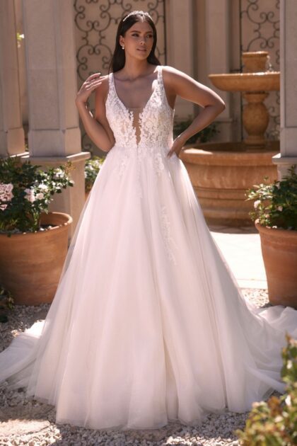 Trouwjurk CLORINDE Bianco Evento