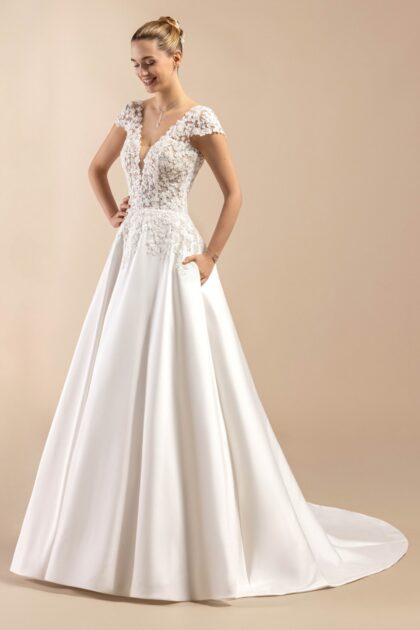 Trouwjurk BRONZE Eglantine