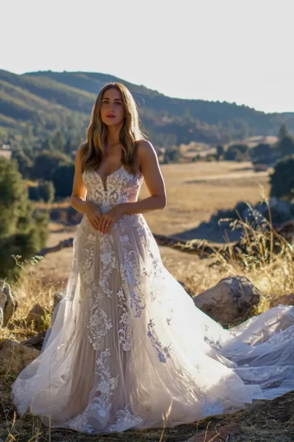 Trouwjurk D3492 Essense of Australia