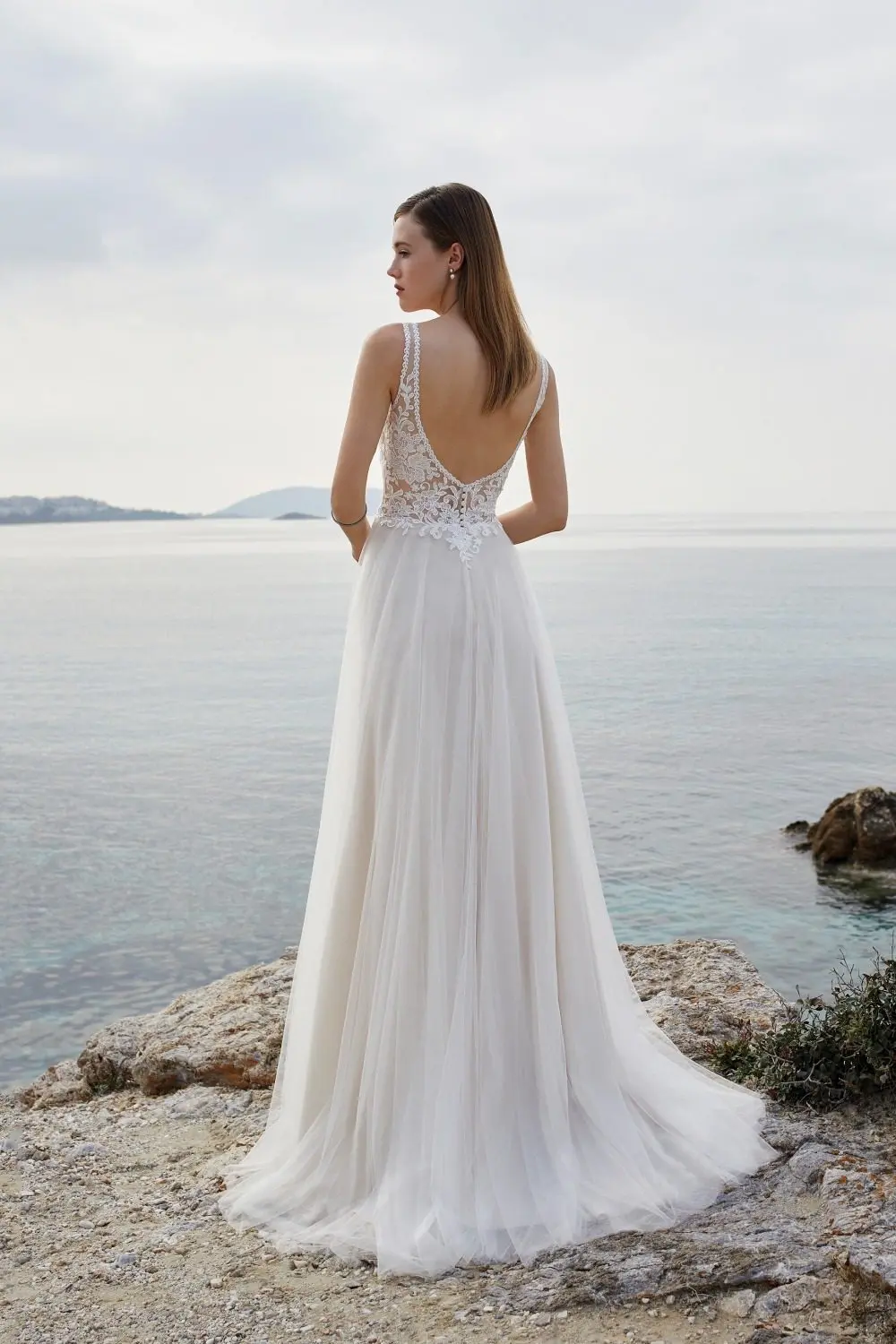 Trouwjurk L1070 Orea Sposa - Afbeelding 2