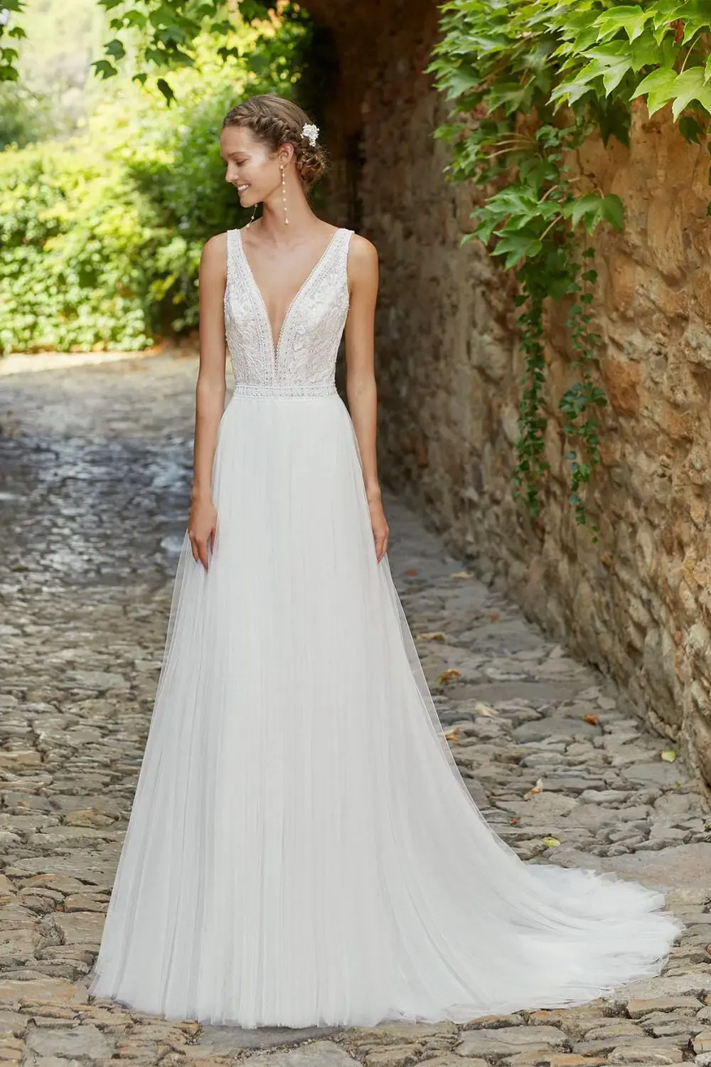 Trouwjurk MINAR Alma Novia - Afbeelding 3